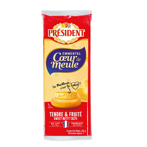 queso emmental president 220g